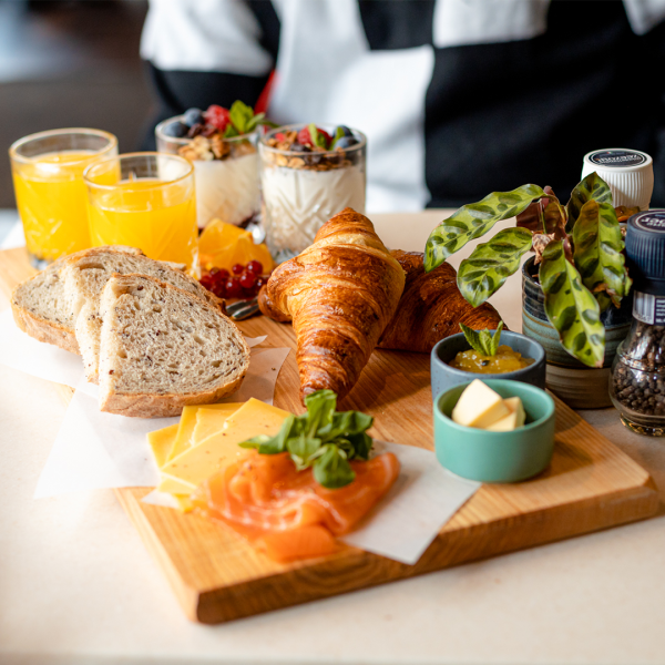 Ontbijtplank voor twee